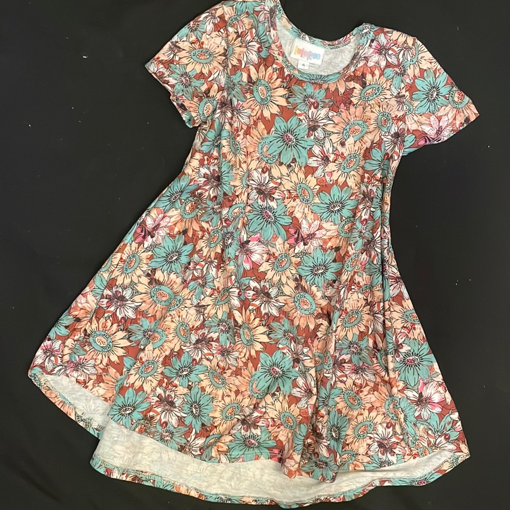 LulaRoe Girls Dress Size 4